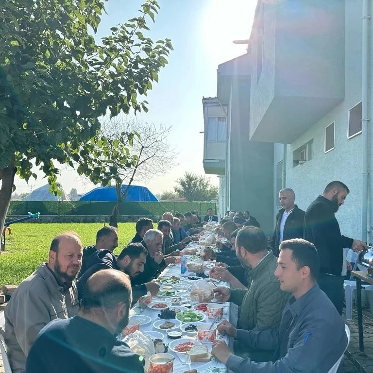 Din görevlileri kahvaltıda bir araya geldi
