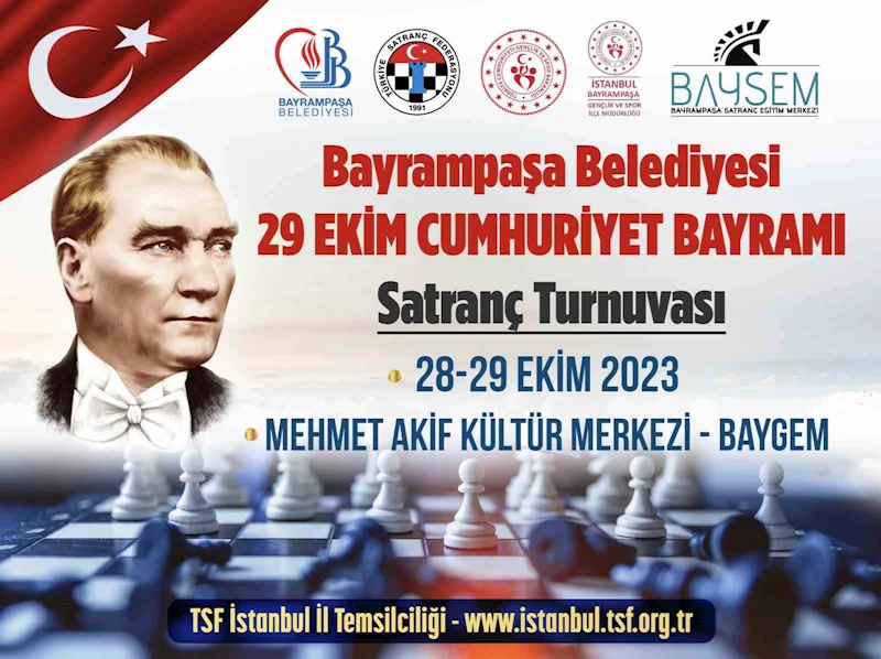 Cumhuriyetin 100. yılı satranç turnuvası başlıyor
