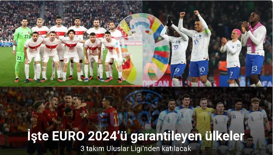 İşte EURO 2024’ü garantileyen ülkeler