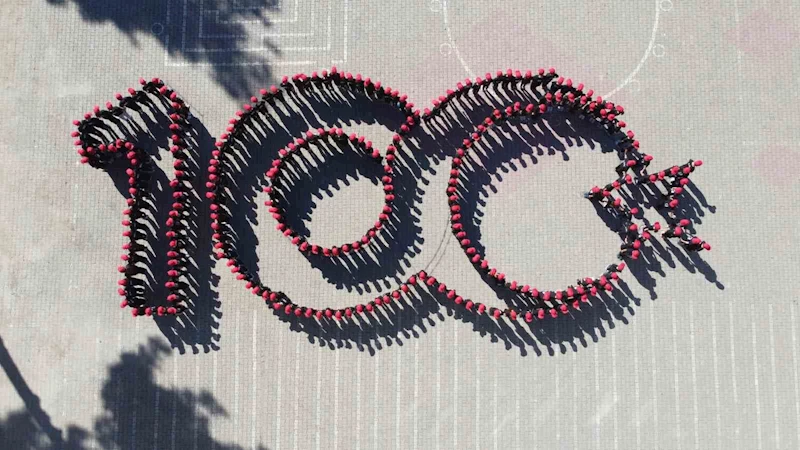 Amasya’da 400 öğrenci “100.Yıl Marşı