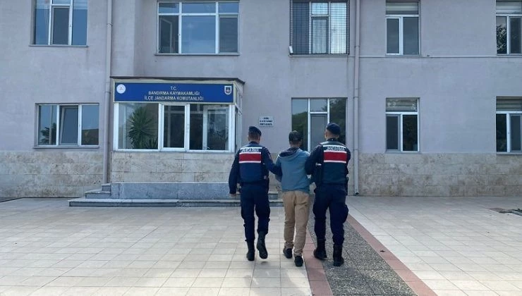 Bandırma ve Erdek’te haklarında hapis cezası bulunan 2 kişi yakalandı
