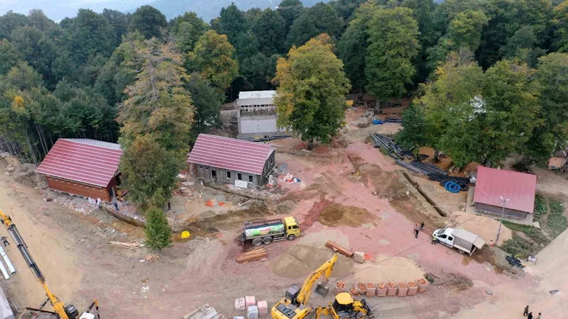 50 yıllık hayalin gerçekleştirildiği projede sosyal alanlar doğaseverler için hazırlanıyor
