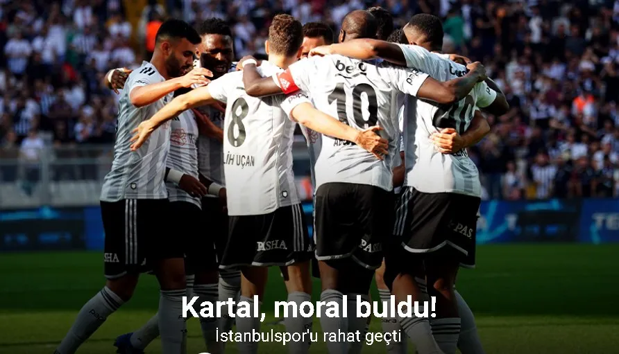 Trendyol Süper Lig: Beşiktaş: 2 - İstanbulspor: 0 (Maç sonucu)