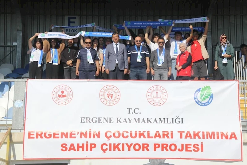 Ergene’nin çocukları takımına sahip çıkıyor projesi başladı
