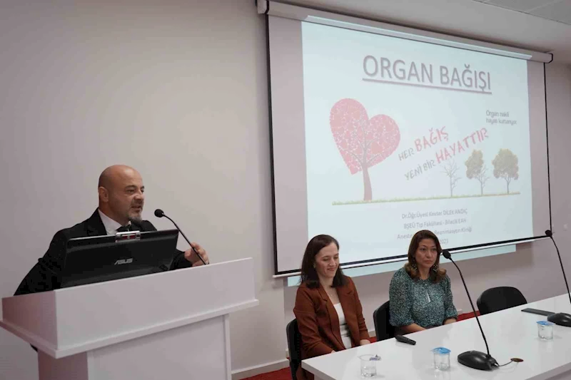 Organ Bağışı Haftası nedeniyle panel düzenlendi
