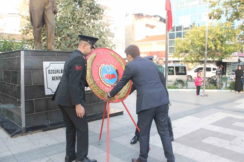 Gazi Mustafa Kemal Atatürk ölüm yıldönümünde Manyas’ta törenle anıldı
