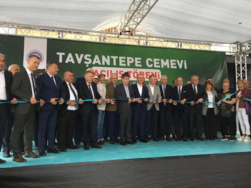 Tavşantepe’ye cemevi açıldı
