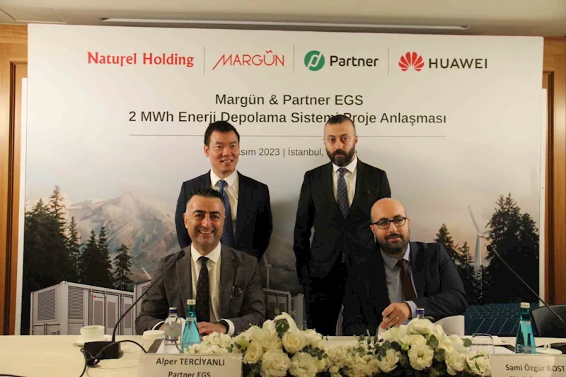 Margün Enerji ve Partner EGS, 2 MWh’lık kapasite sunan enerji depolama anlaşması imzaladı
