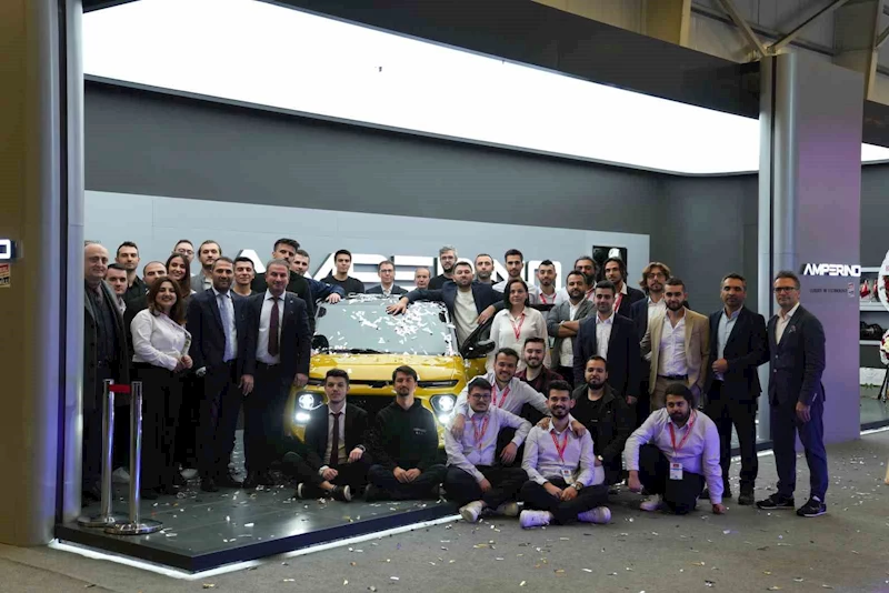 Fuarda en çok ilgiyi Amperino gördü
