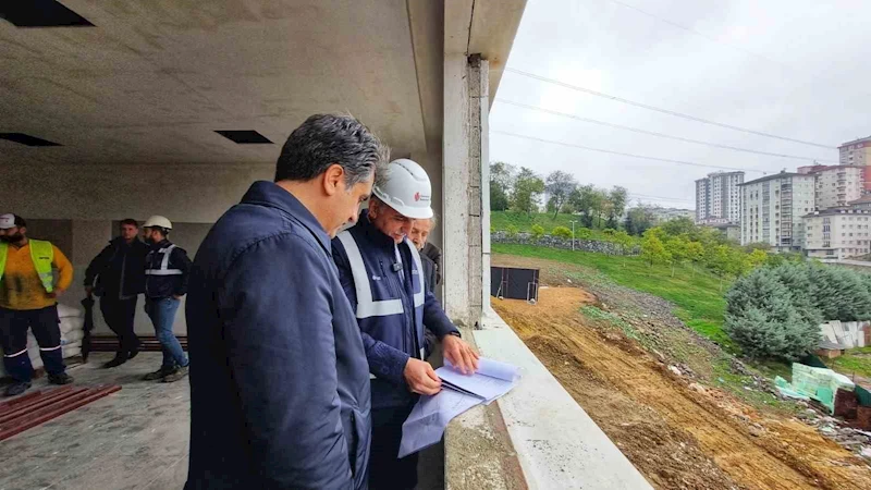 Ümraniye’de bin öğrencinin yeni eğitim yuvası açılışa hazırlanıyor
