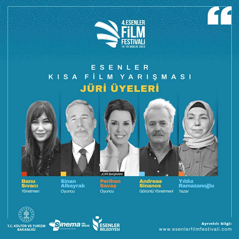 4. Esenler Kısa Film Yarışması jürileri açıklandı
