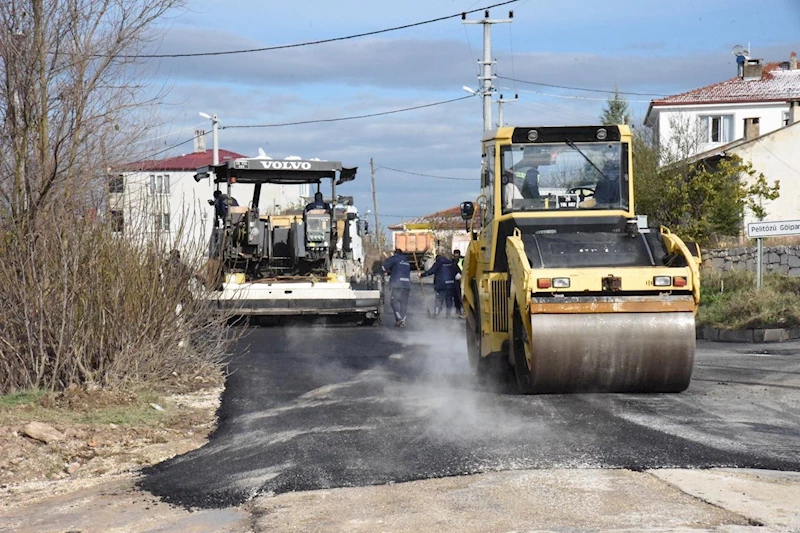 Pelitözü’nde yollar yeni asfalta kavuştu
