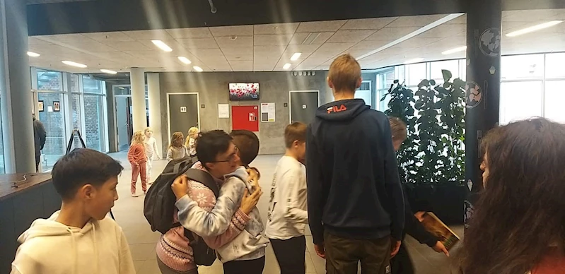 Zağnospaşa Ortaokulu öğrencileri Danimarka’da
