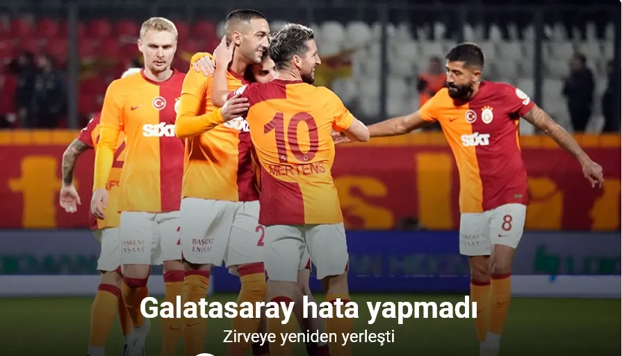 Trendyol Süper Lig: Pendikspor: 0 - Galatasaray: 2 (Maç sonucu)