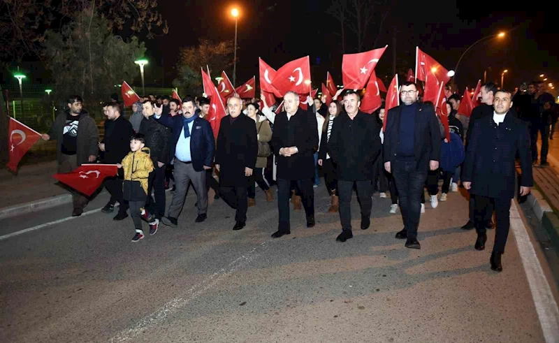 Yenişehir’de terör lanetlendi
