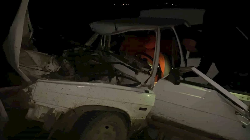 Edirne’de otomobil ile traktör çarpıştı: 1 ölü, 1 yaralı
