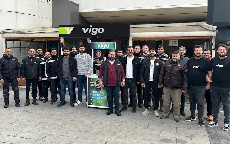 Moto kuryeler Bursa’da buluştu
