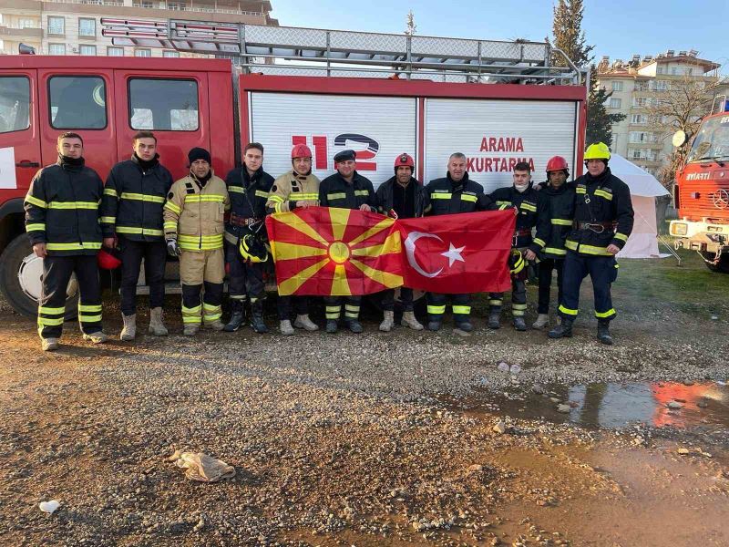 Çaycuma itfaiyesi Makedonya’yı ekibine kattı