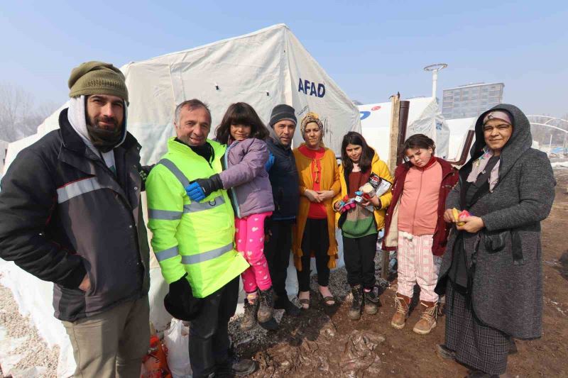 Çadır kentte bacalar tütüyor
