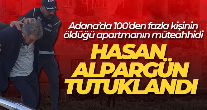 Hasan Alpargün tutuklandı