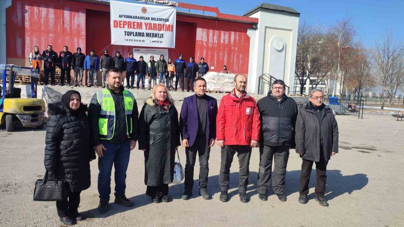 Afyonkarahisar’da STK’lar yardımların devam etmesi çağrısında bulundu