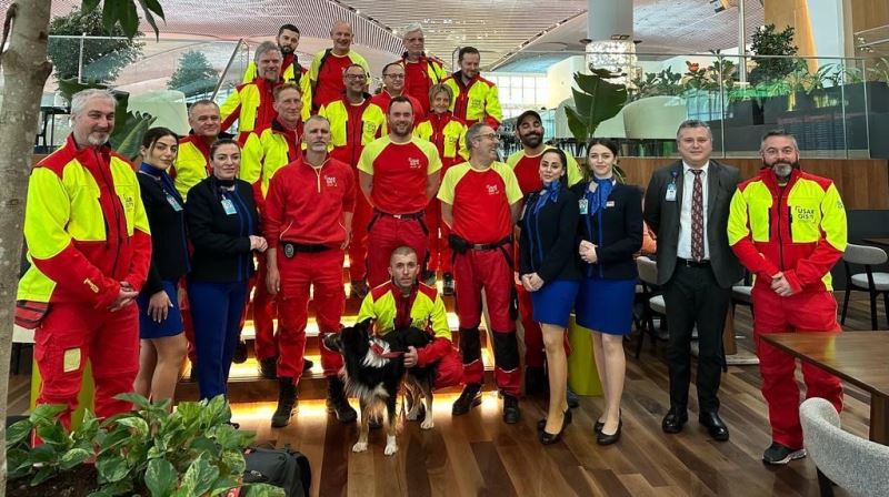 İGA İstanbul Havalimanı’ndan yabancı arama kurtarma ekiplerine 15 dilde teşekkür
