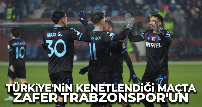 UEFA Avrupa Konferans Ligi: Trabzonspor: 1 - Basel: 0 (Maç sonucu)