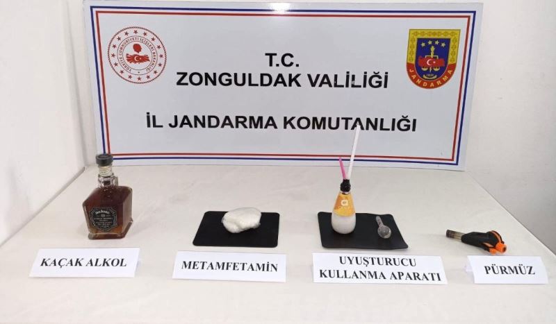 Zonguldak’ta uyuşturucu madde ve kaçak alkol ele geçirildi: 1 tutuklu
