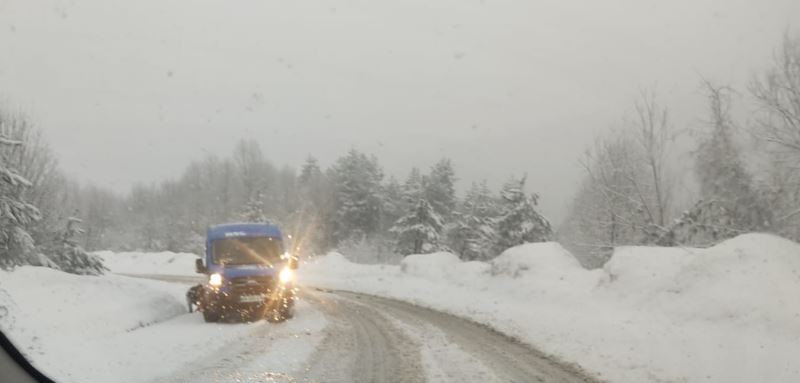 Kastamonu’da kar yağışı etkili oluyor
