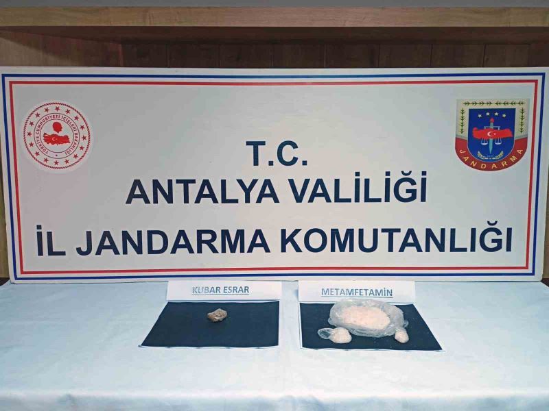 Antalya’da uyuşturucu madde ticareti yapan şüpheli yakalandı
