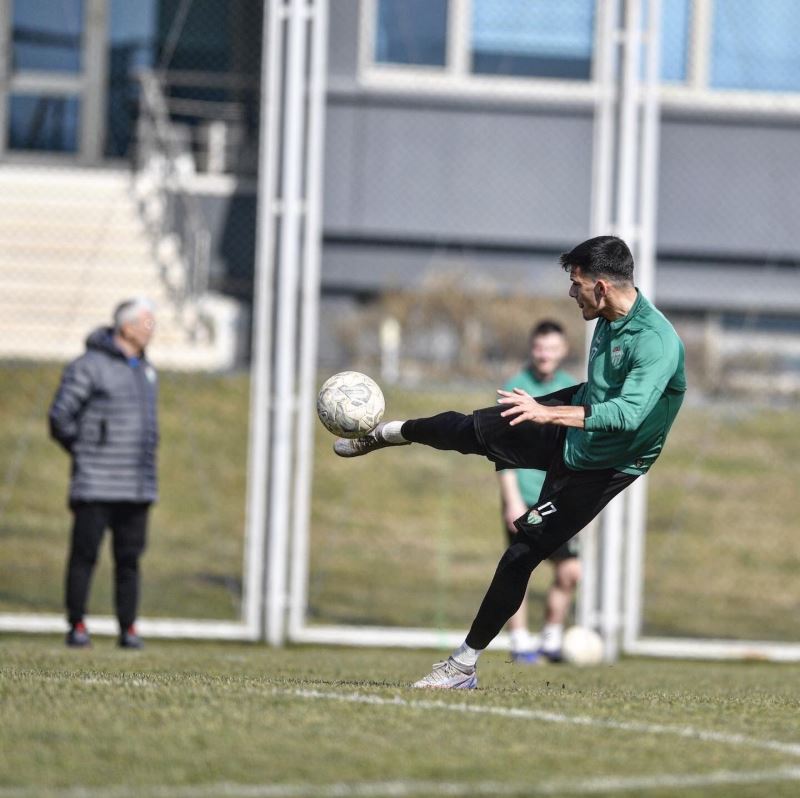 Bursaspor’da Amed Sportif Faaliyetler maçı hazırlıkları devam ediyor
