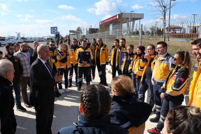 Tekirdağ’ın sağlık ordusu depremdeki yaraları sarmaya devam ediyor
