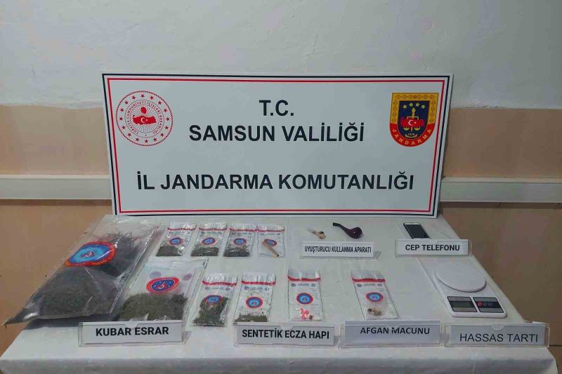 Samsun’da uyuşturucu operasyonu: 3 gözaltı
