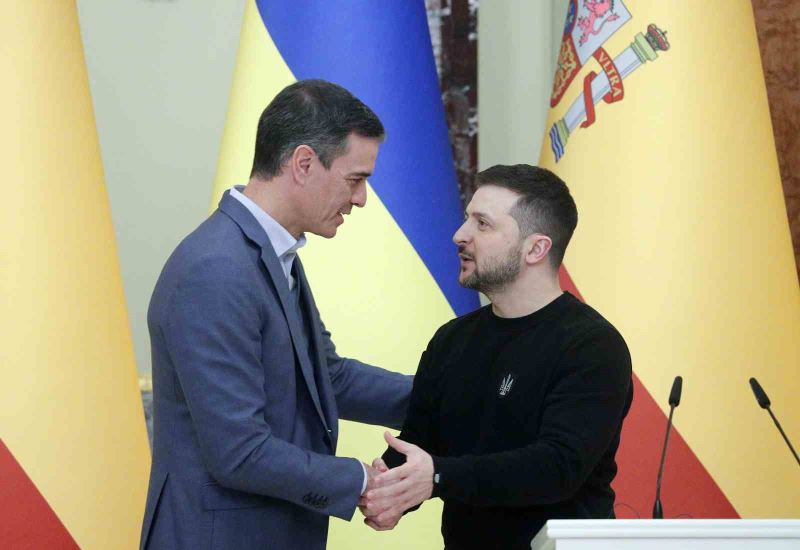 İspanya Başbakanı Sanchez, Kiev’de