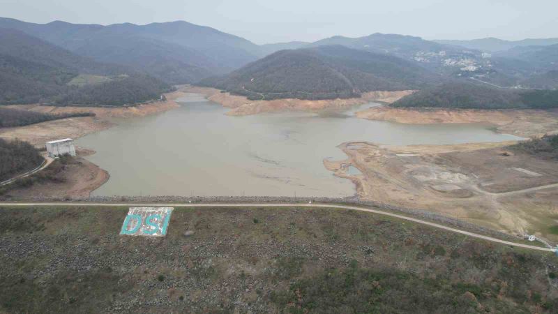 Yalova’nın içme suyu barajı kuraklıktan etkilendi

