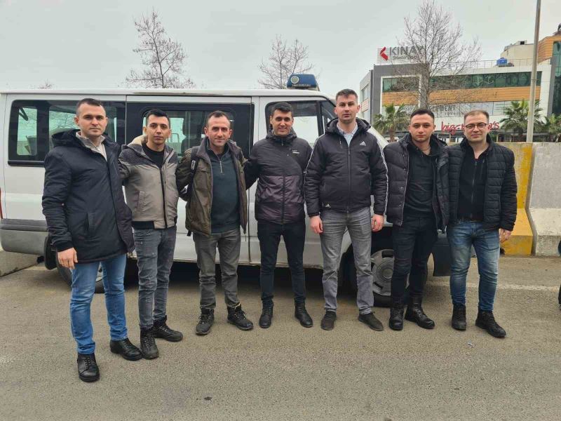 Muratlı’dan çarşı ve mahalle bekçileri Malatya’ya uğurlandı
