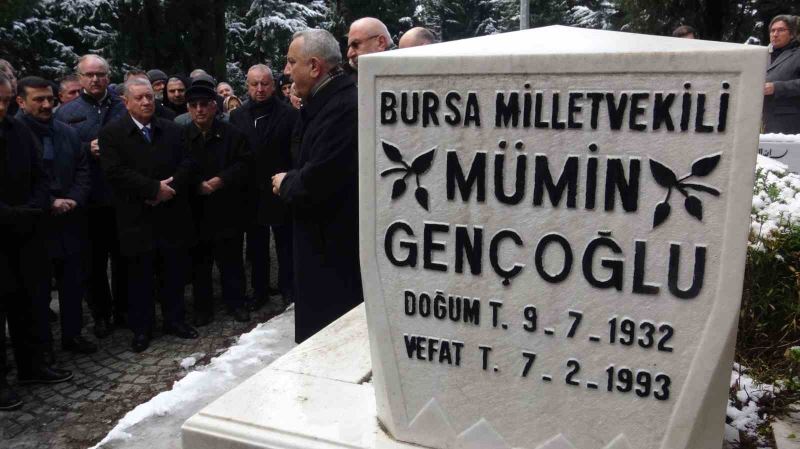 BAL-GÖÇ Kurucu Başkanı Mümin Gençoğlu kabri başında anıldı
