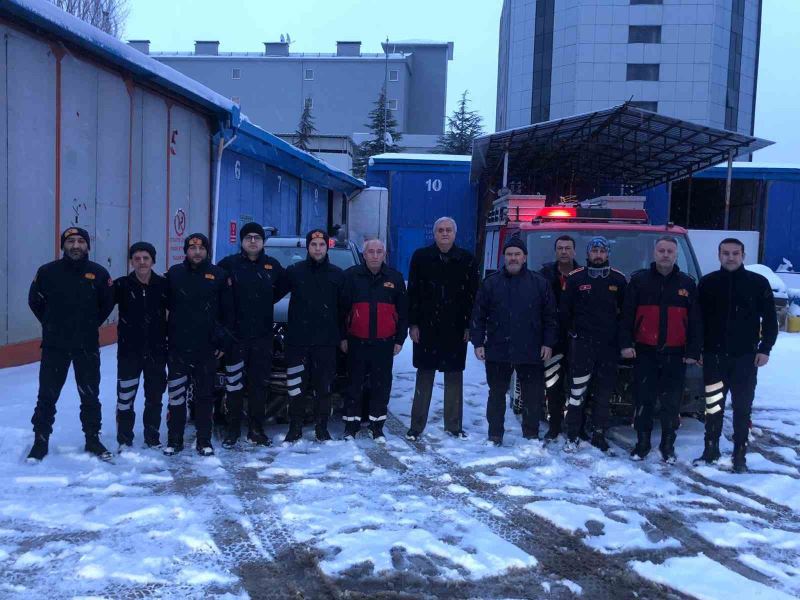 Başkan Bakkalcıoğlu Hatay ekibini uğurladı