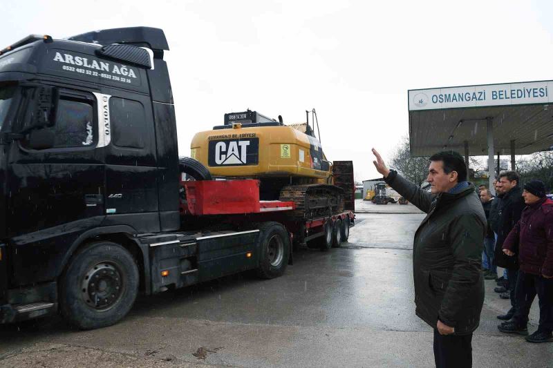 Osmangazi Belediyesi imkânlarını seferber etti