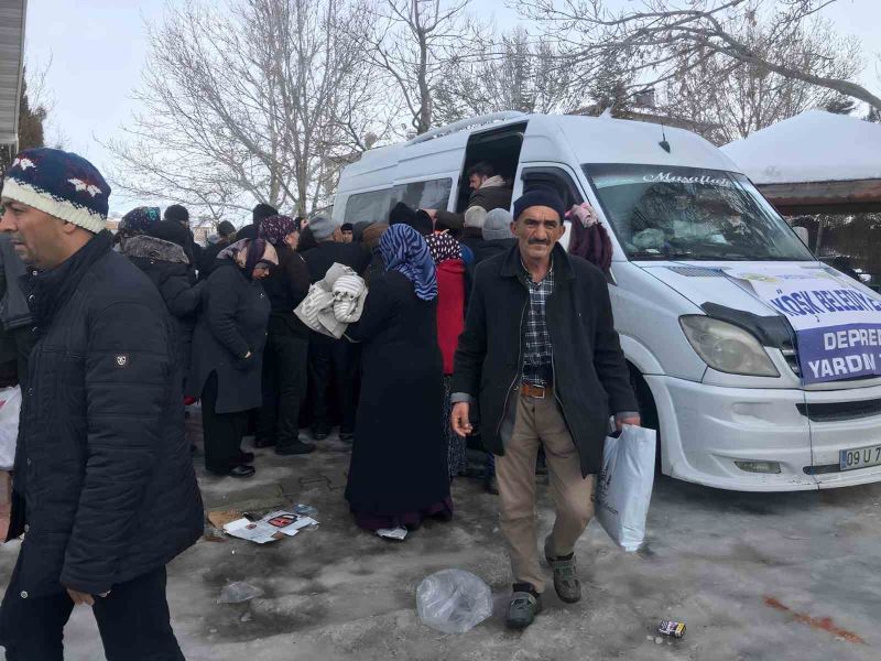 Köşk’ten giden yardımlar Elbistan’a ulaştı