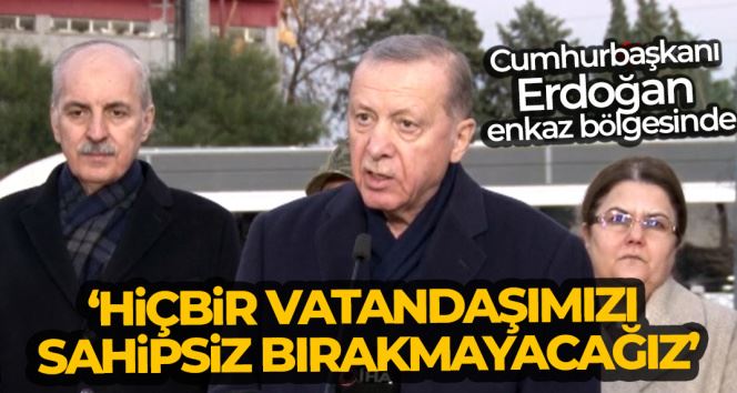 Cumhurbaşkanı Erdoğan Hatay