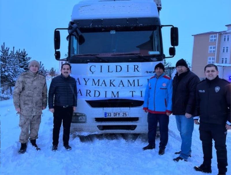 Çıldır’dan deprem bölgesine yardım eli