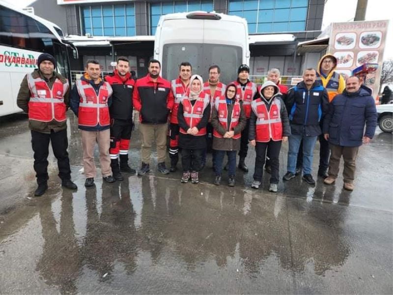 Deprem müdahale ekibi Osmaniye’ye doğru yola çıktı
