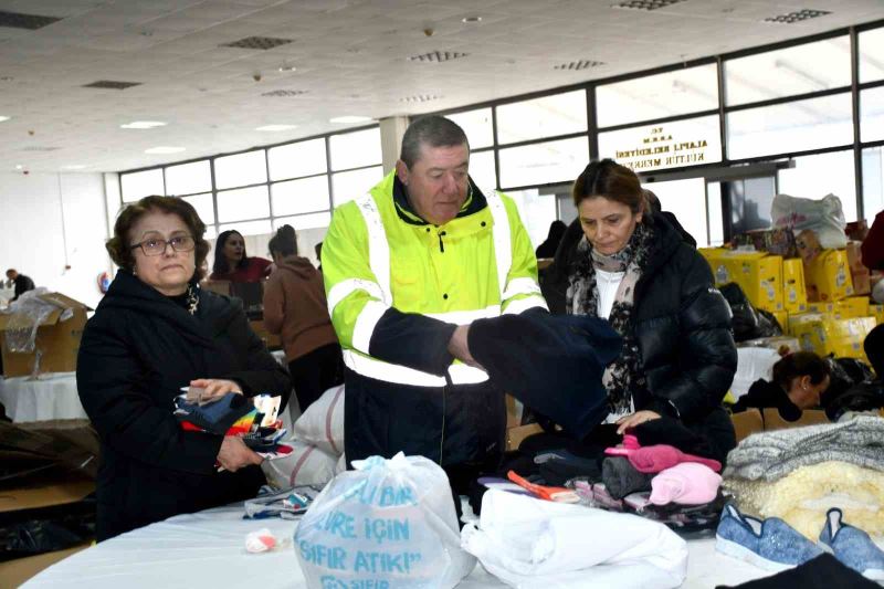 Alaplı Belediyesi’nin yardım seferberliği sürüyor