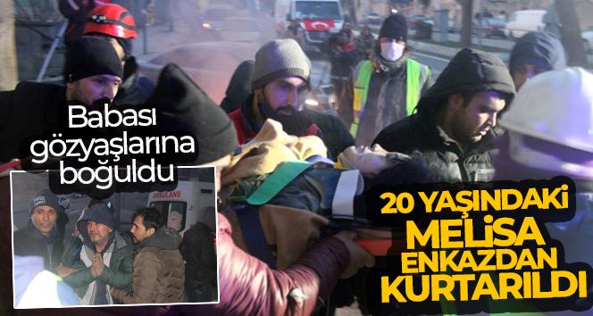 Kahramanmaraş’tan 51 saat sonra güzel haber: 20 yaşındaki Melisa kurtarıldı