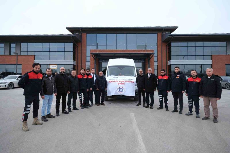 Eskişehir OSB’nin ikinci arama kurtarma ekibi yola çıktı
