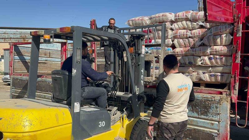 Sadece İnsan Derneği’nden deprem bölgelerine destek