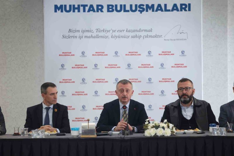 Toplantının gündemi hayata geçirilen proje ve hizmetler oldu