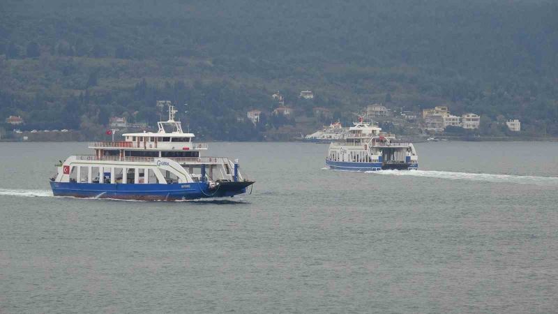 Bozcaada ve Gökçeada’ya yarınki feribot seferlerine fırtına engeli
