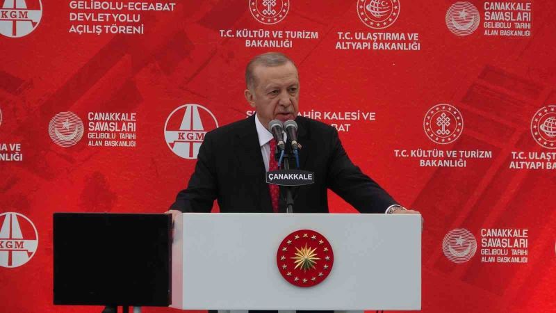Cumhurbaşkanı Erdoğan’dan Çanakkale’de güven ve istikrar vurgusu...
